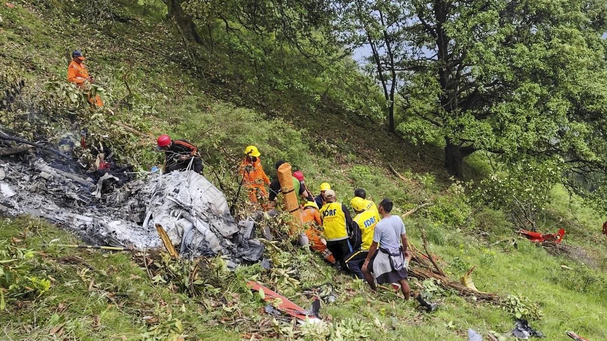 kedarnath helicopter crash