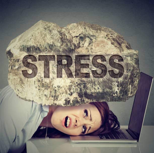 overstress woman